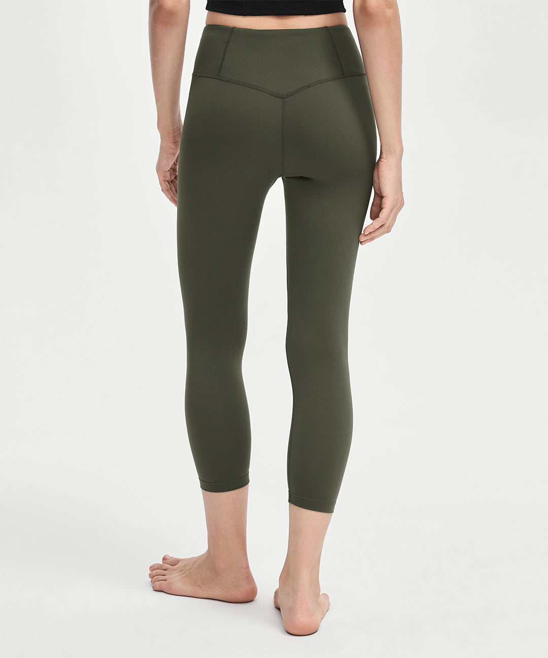 High Waist Capri 21''