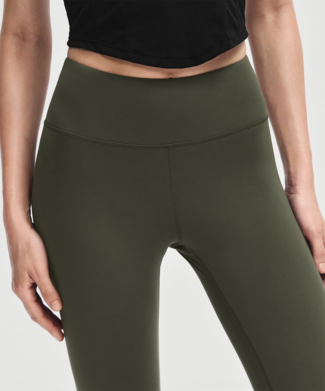 High Waist Capri 21''