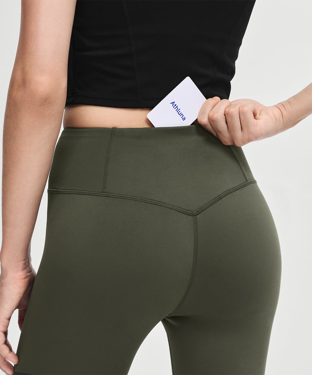 High Waist Capri 21''