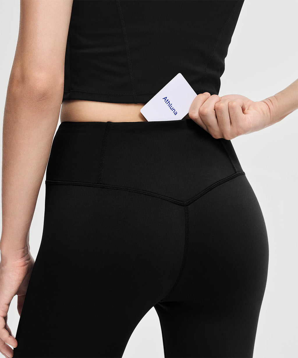 High Waist Capri 21''