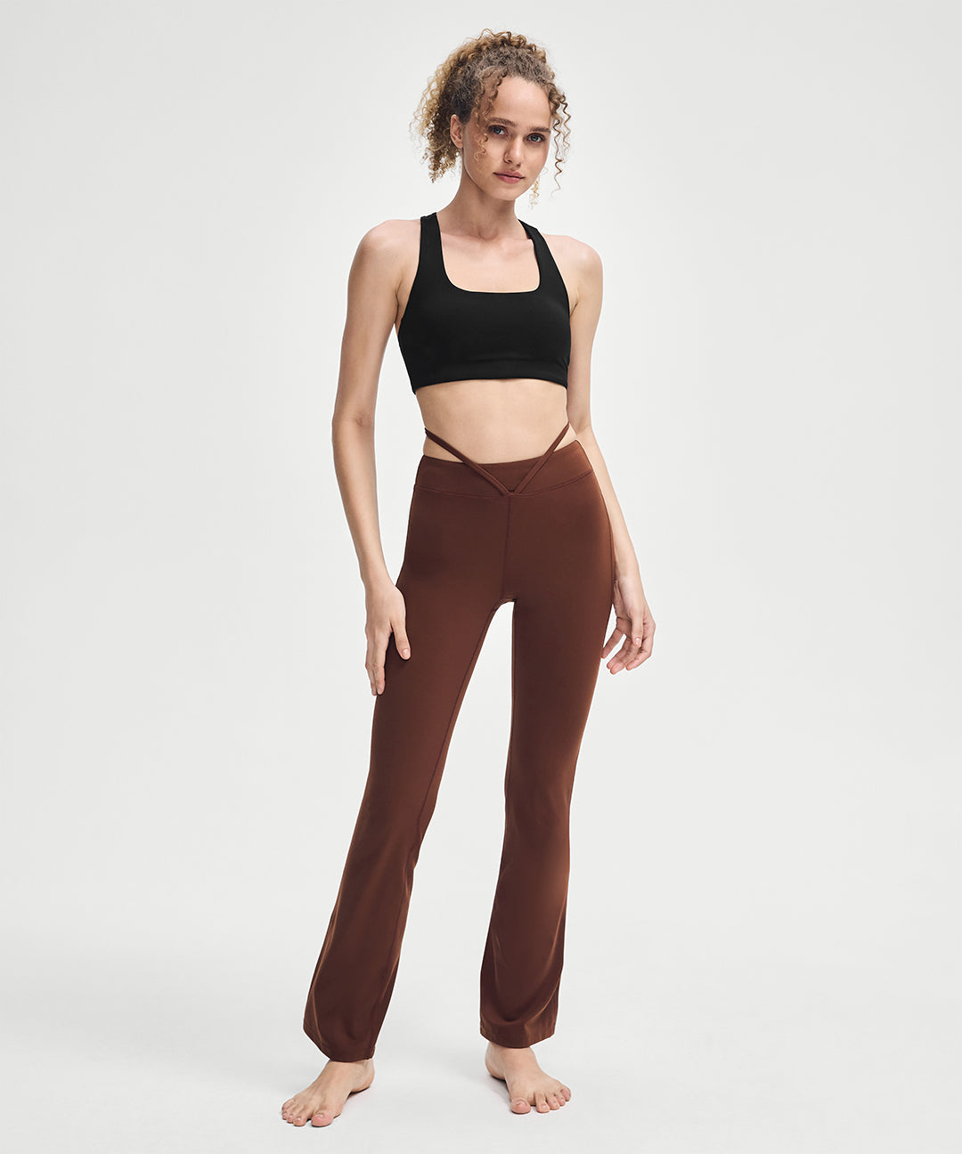 Spaghetti Waist Flare Legging 31.5''