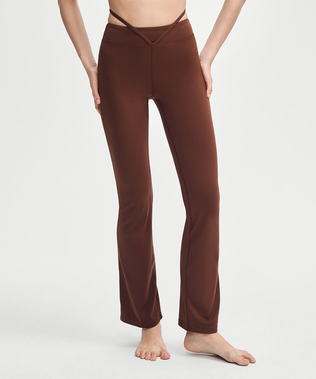 Spaghetti Waist Flare Legging 31.5''