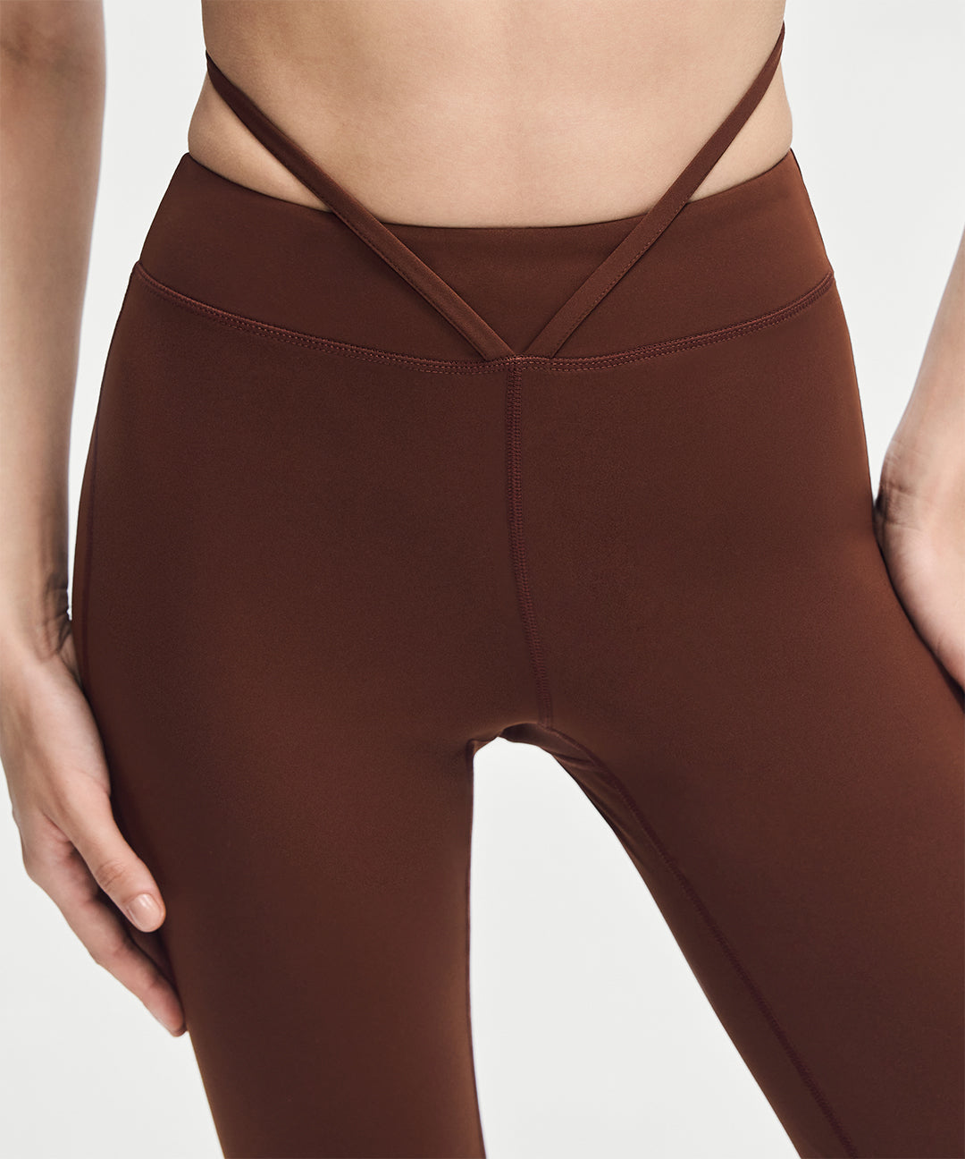 Spaghetti Waist Flare Legging 31.5''