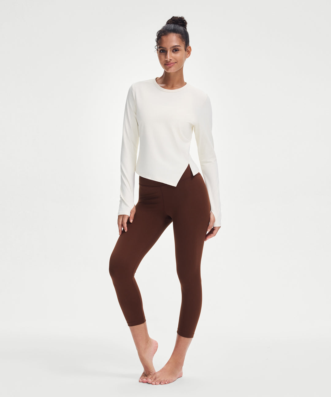 High Waist Capri 21''