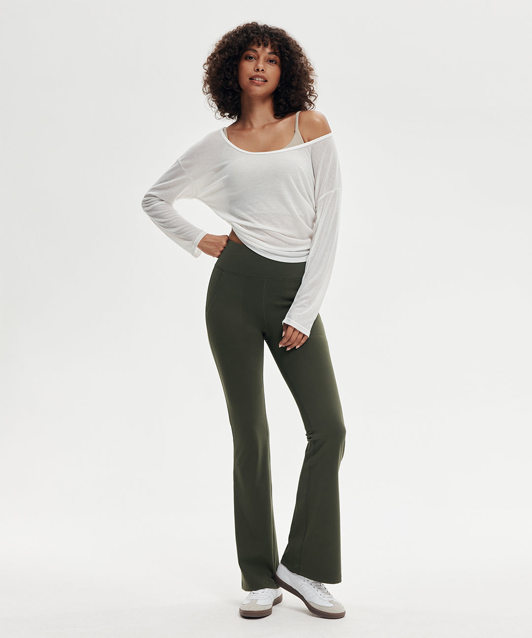 High Waist Flare Legging 31.5''