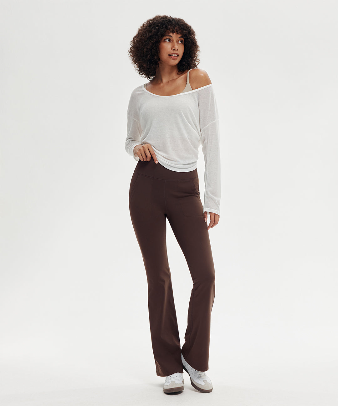 High Waist Flare Legging 31.5''