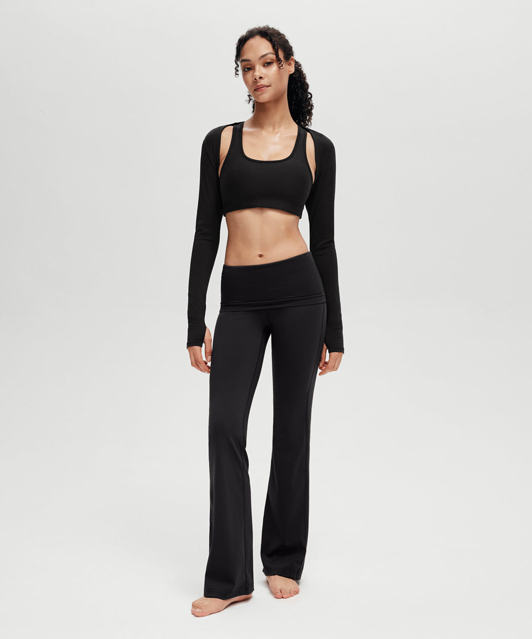 Foldover Flare Legging 31.5''