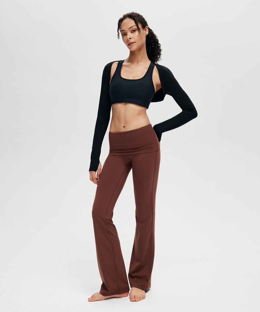 Foldover Flare Legging 31.5''