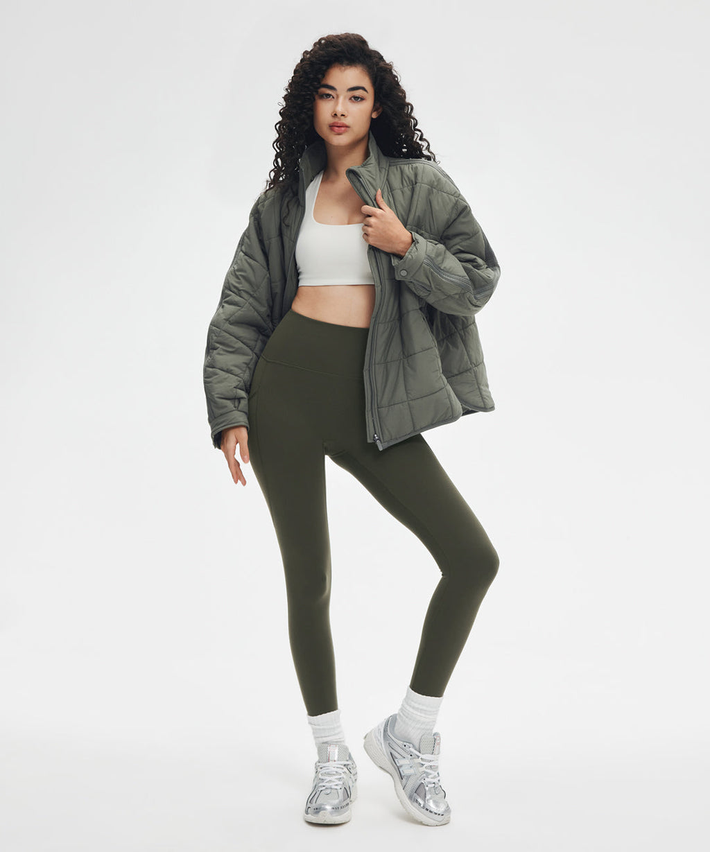 Fleece LunaAiry™ Legging with Pockets 28''