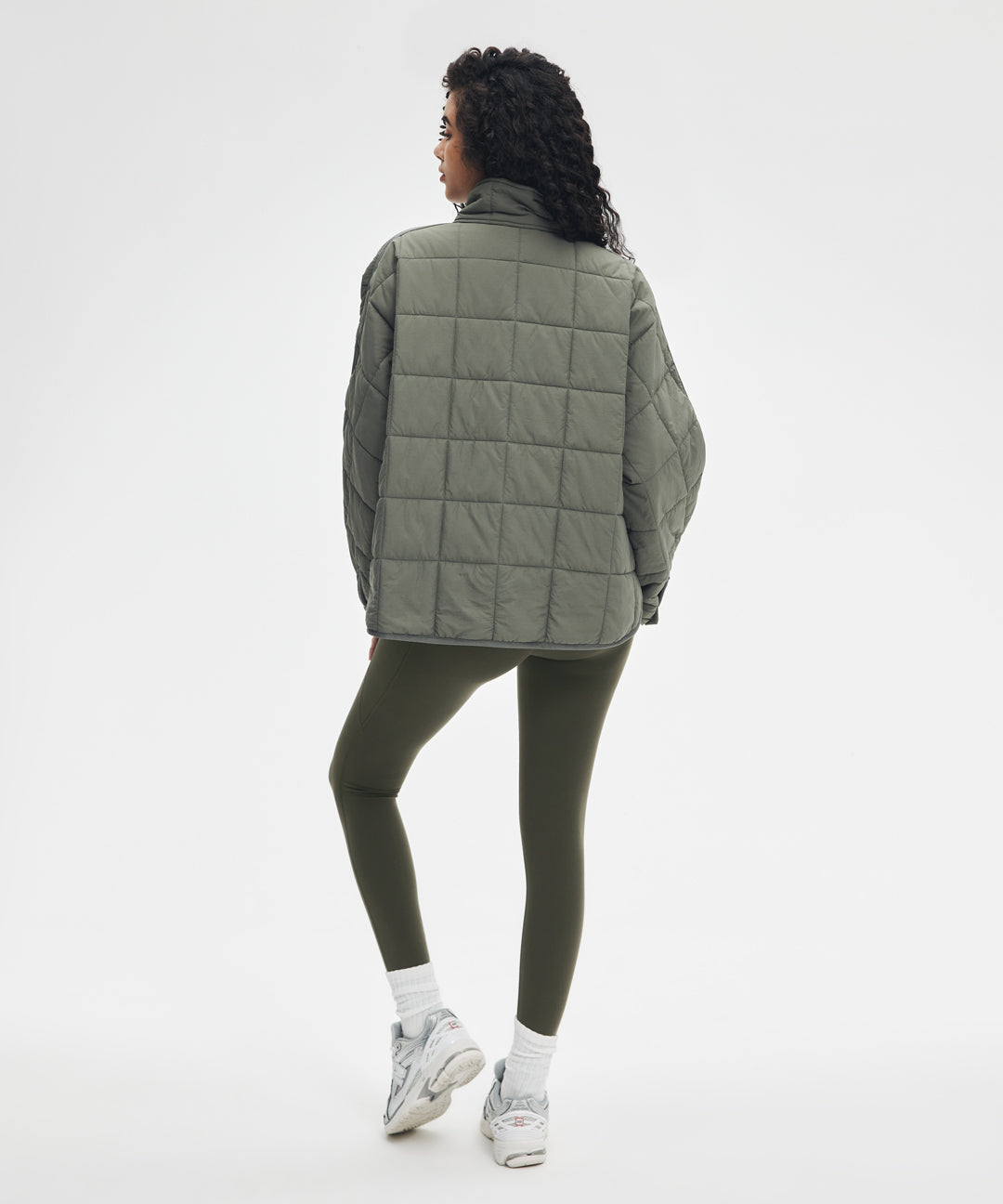 Fleece LunaAiry™ Legging with Pockets 28''