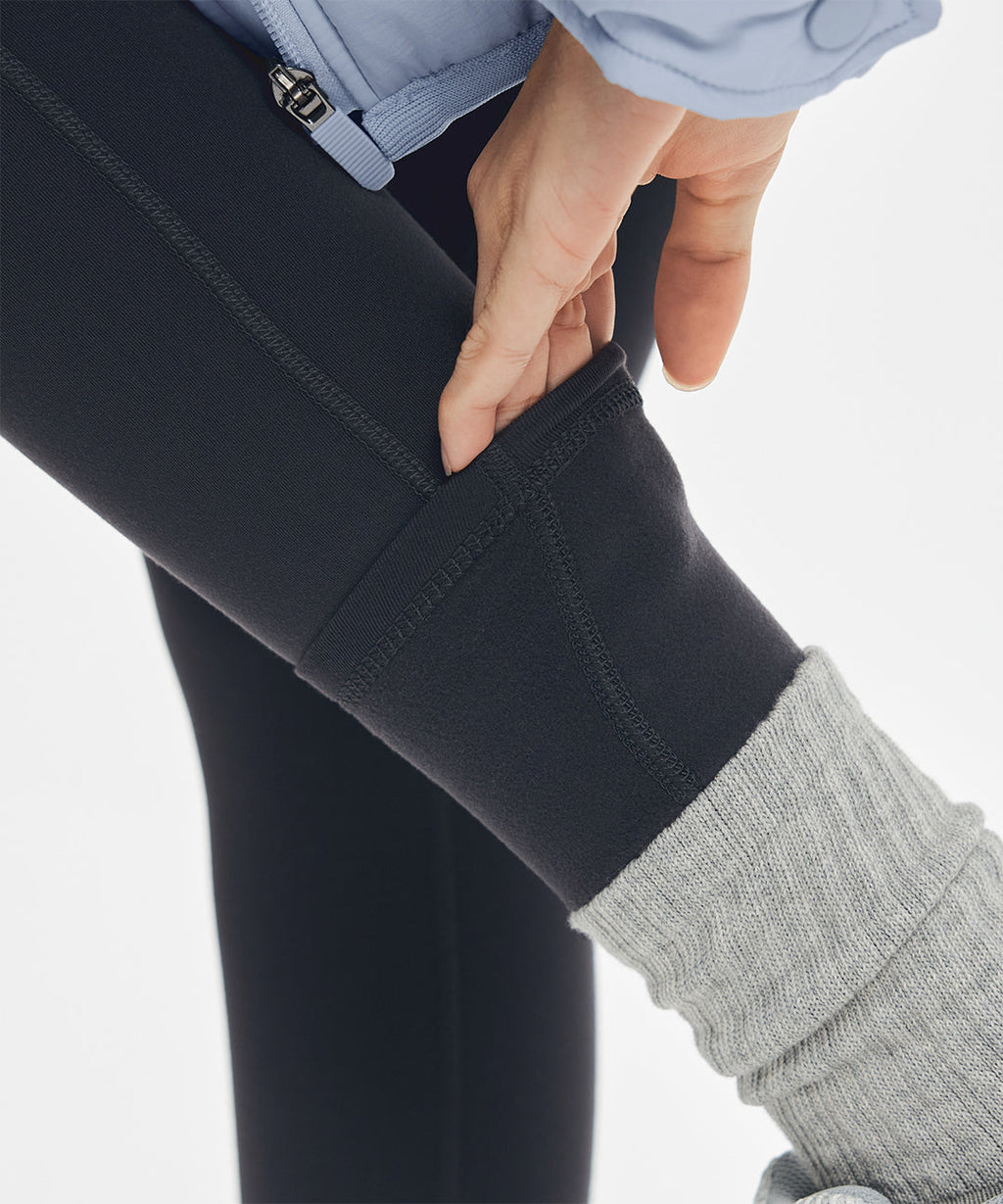 Fleece LunaAiry™ Legging with Pockets 28''
