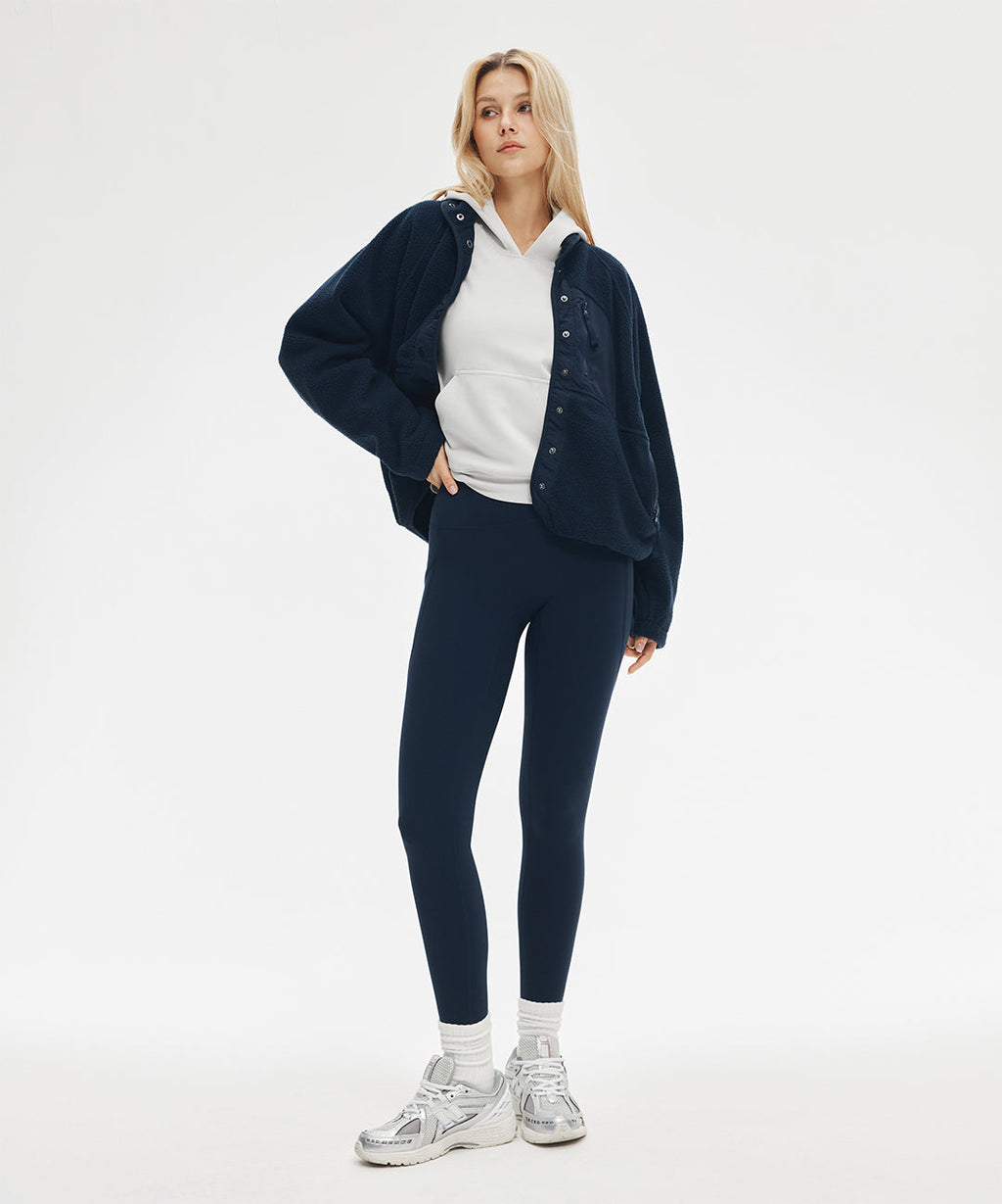 Fleece LunaAiry™ Legging with Pockets 28''