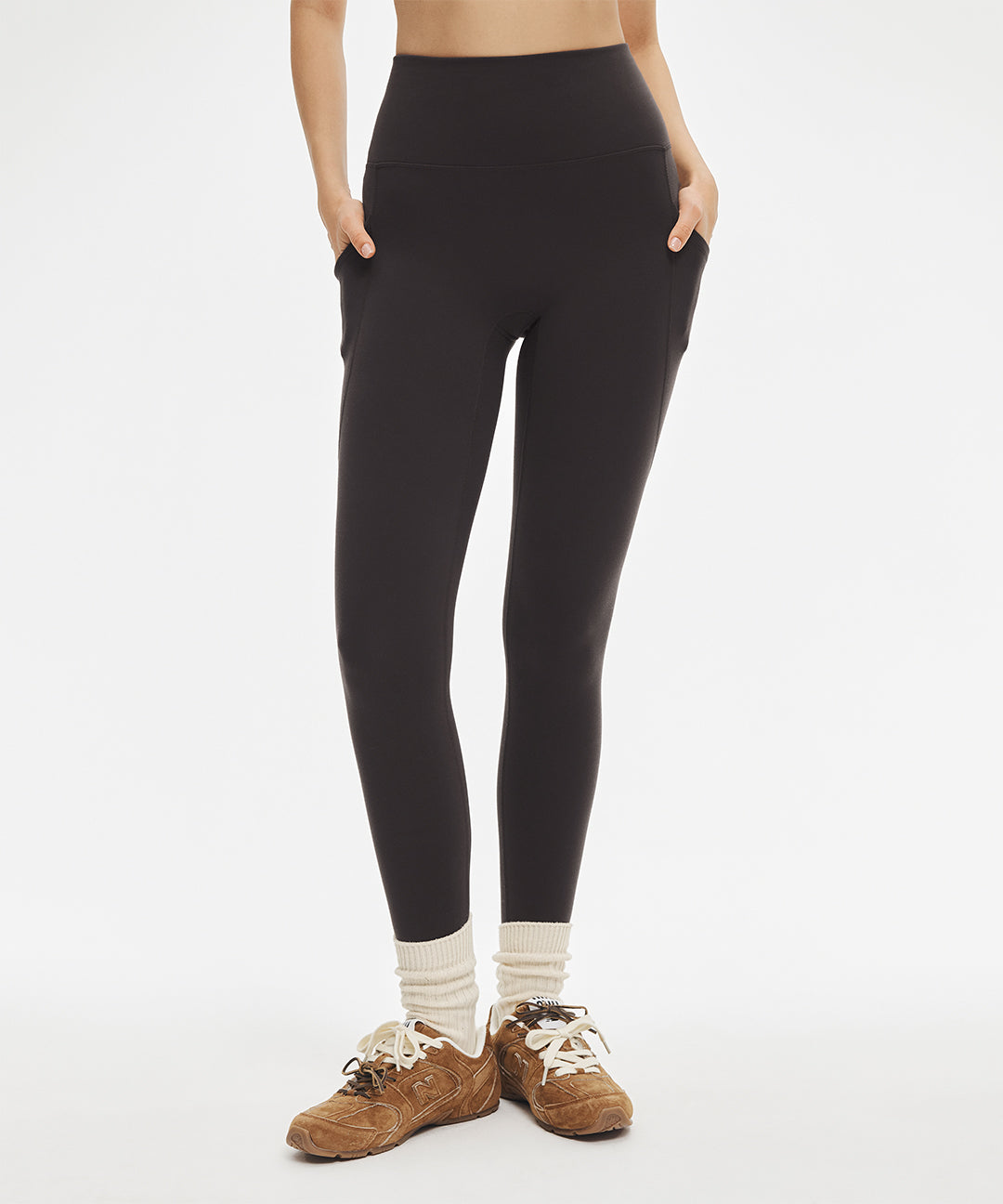 Fleece LunaAiry™ Legging with Pockets 28''