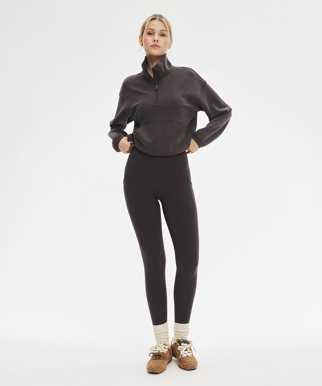 Fleece LunaAiry™ Legging with Pockets 28''