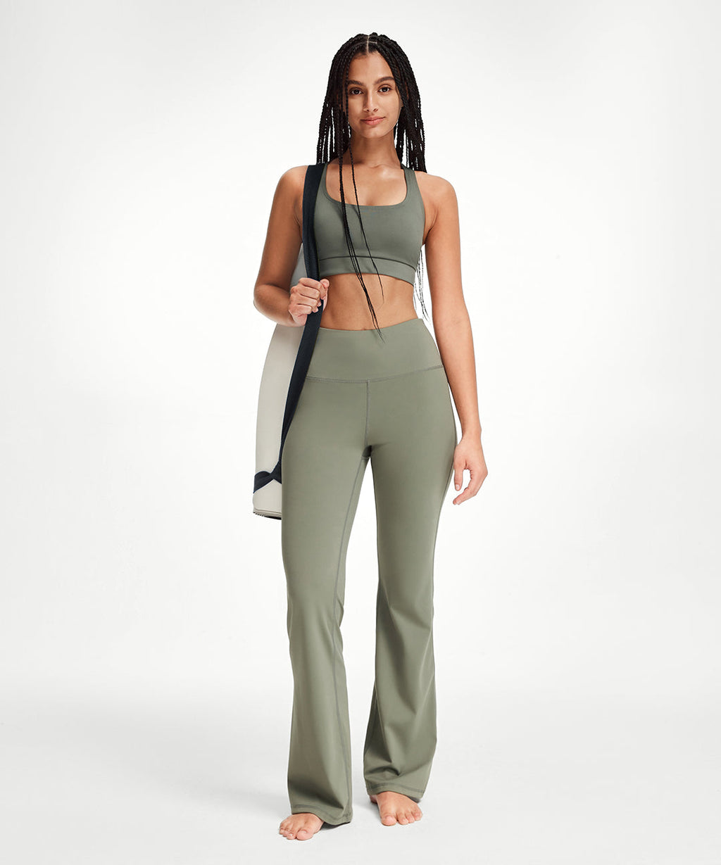 High Waist Flare Legging