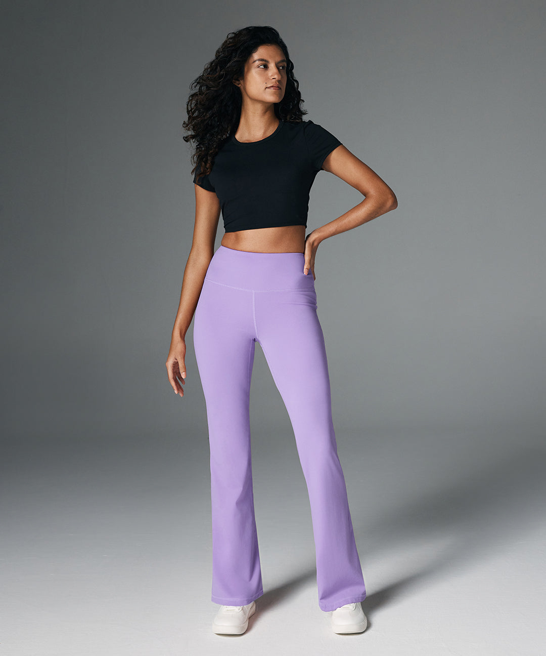 High Waist Flare Legging