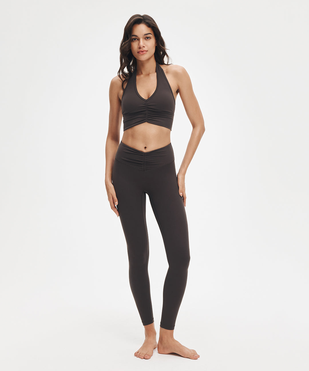 LunaAiry™ V-Waist Ruched Legging 25''