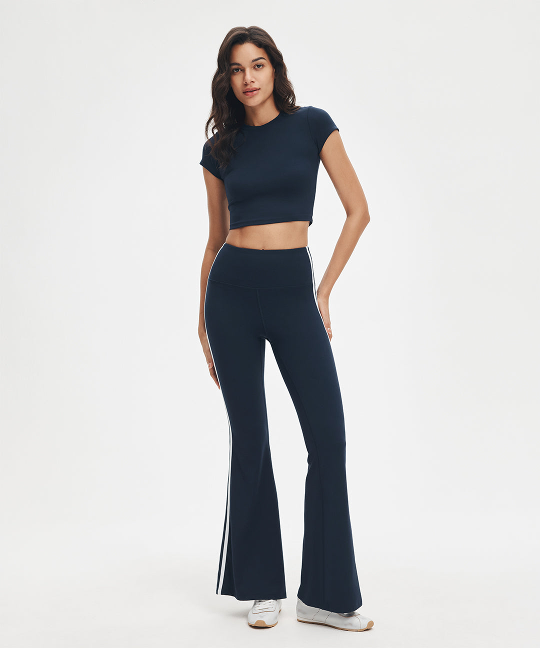 LunaAiry™ Double-Trim Flared Legging 31.5''