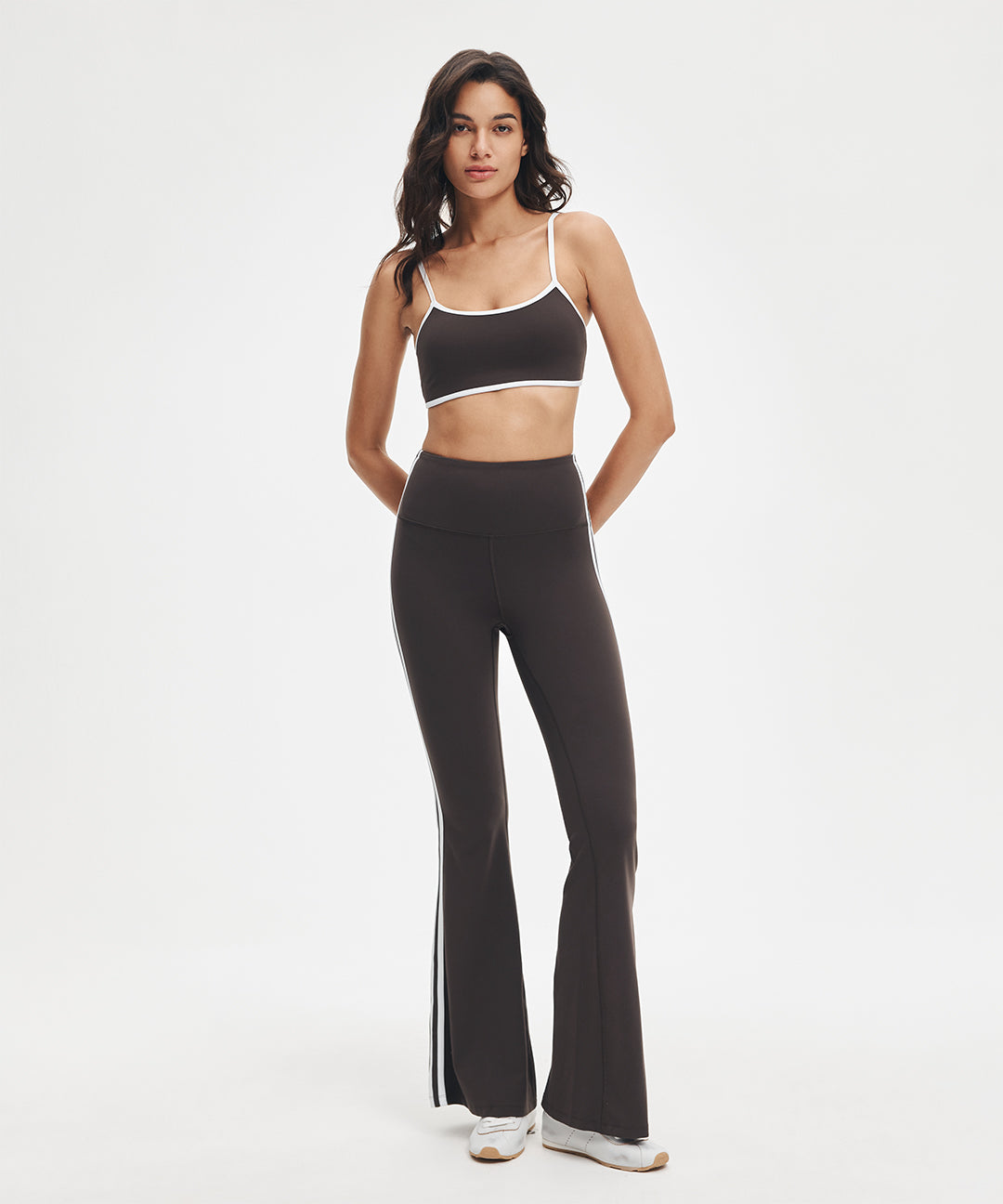 LunaAiry™ Double-Trim Flared Legging 31.5''