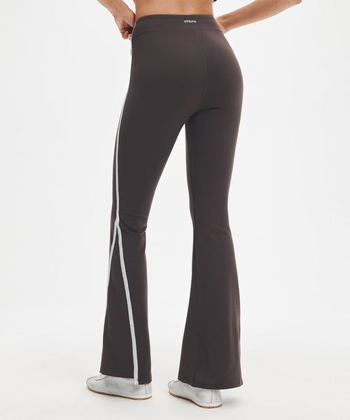 LunaAiry™ Contrast Lace Flared Legging 31.5''
